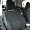 USB Car Fan for Backseat 3 Speeds Portable Car Seat Headrest Fan (Wood Grain)
