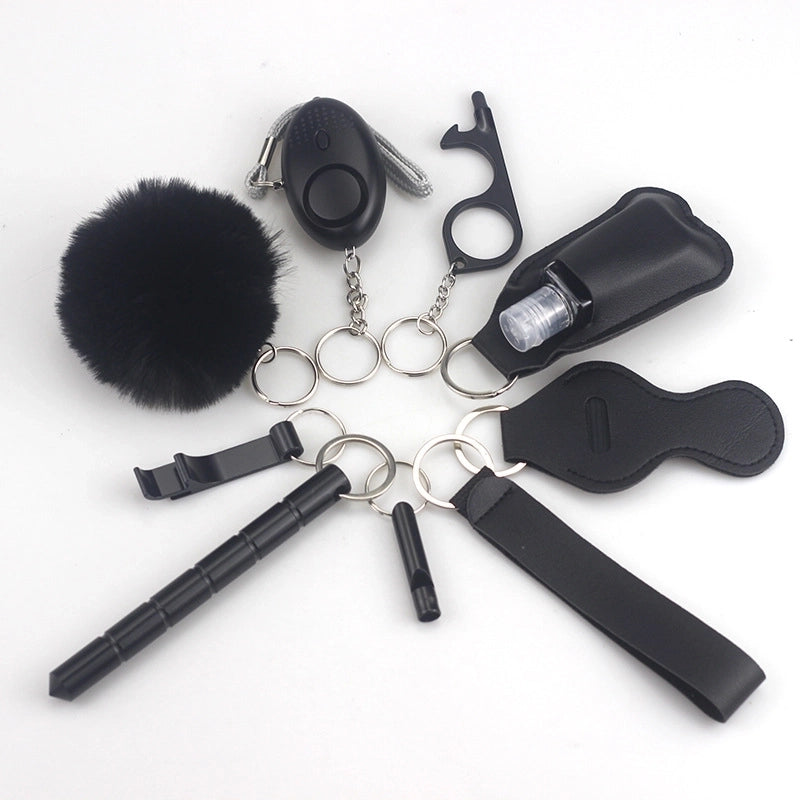 Original Design Self-defense Sunflower Self-defense Self-defense Metal Bag Pendant Self-defense Keychain