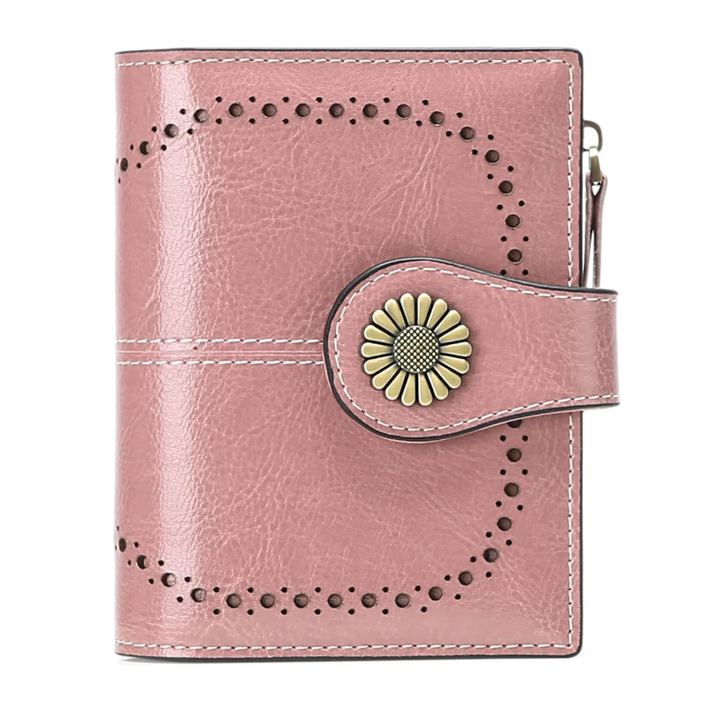 Cropped Zip Wallet