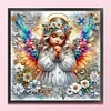 Angel Girl-11CT Stamped Cross Stitch 40*40cm