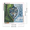 Diamond Painting -DIY Round Drill Wolf(40x40cm)