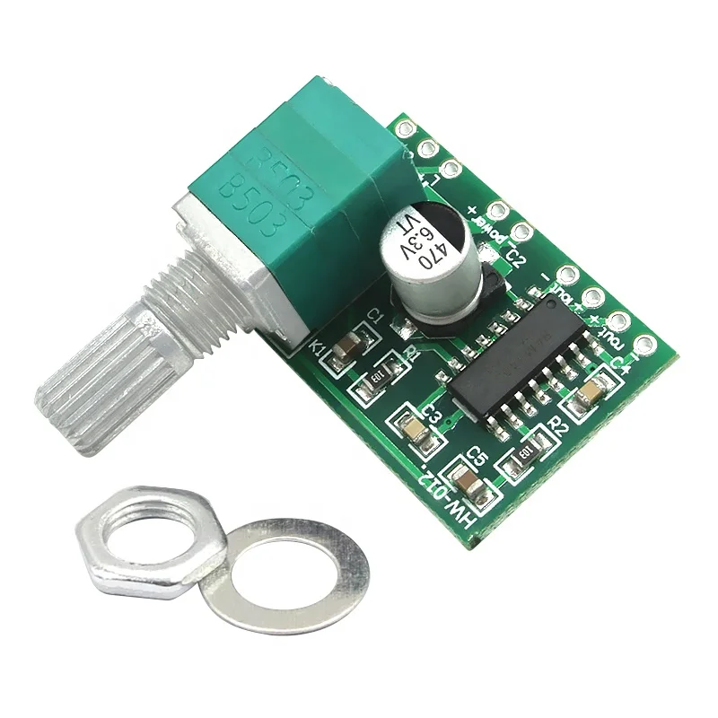 mini 5V digital amplifier board with switch potentiometer can be USB powered GF1002 PAM8403 amplifier audio board