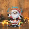 Acrylic Shaking Head Desktop Diamond Art Kits for Adults Beginner (Santa Claus)