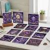 12pcs Dark Academy Diamond Art Greeting Cards DIY 12 Pack with Envelopes