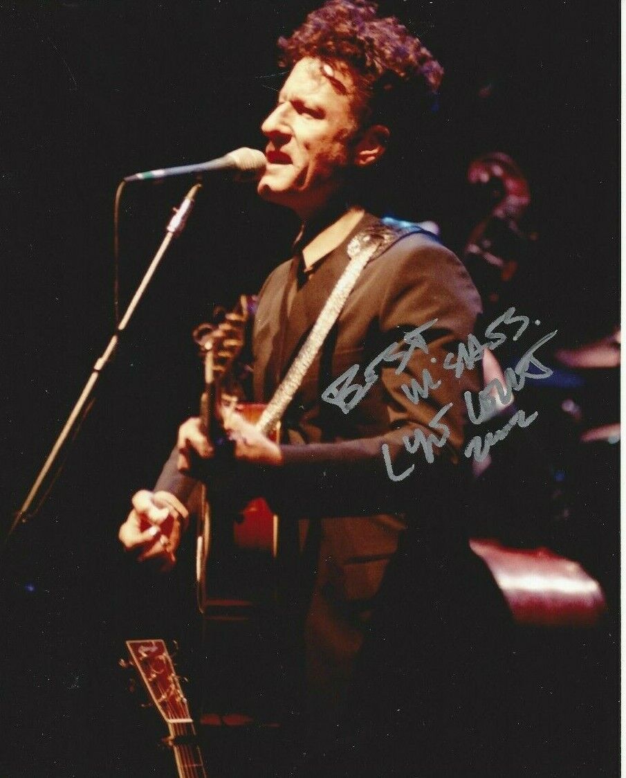 Lyle Lovett autographed 8x10 You've Got A Friend In MeC595