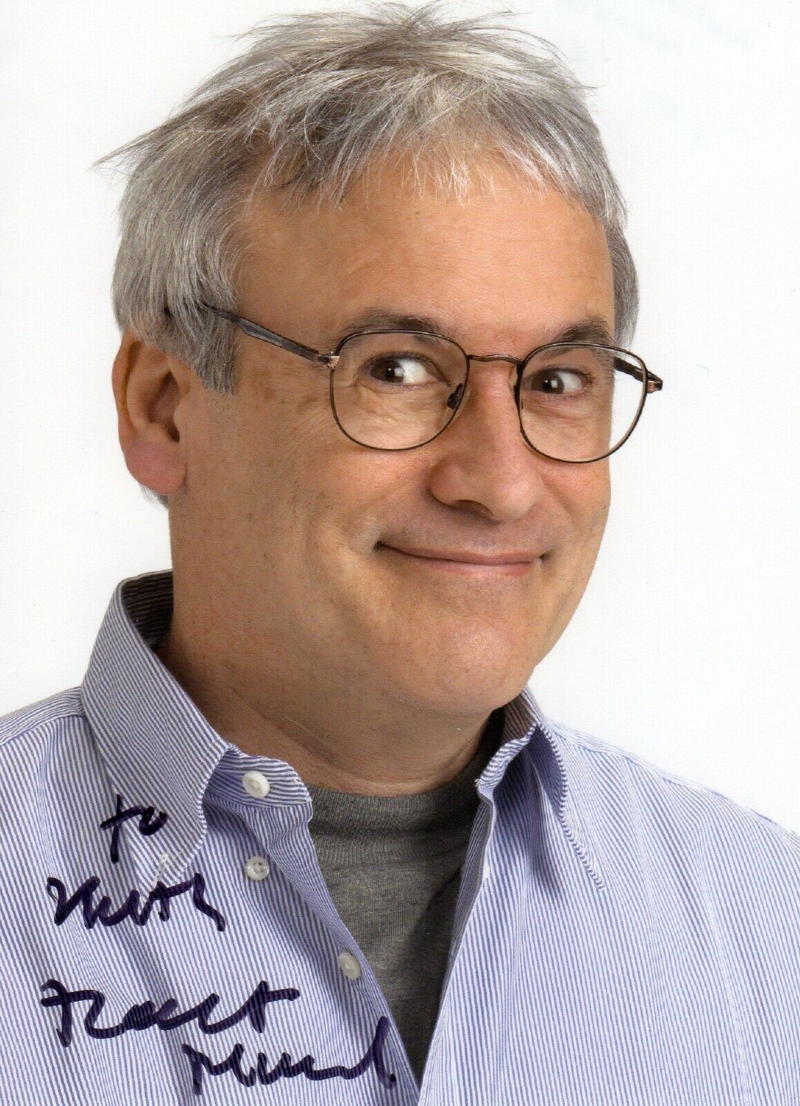 ROBERT MUNSCH AUTOGRAPH, CHILDREN'S AUTHOR, ZOOM!, ROAR!