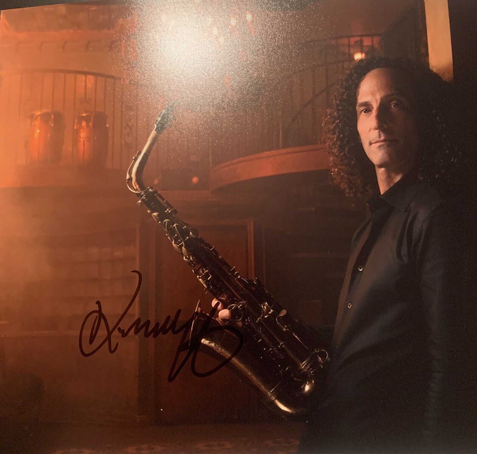 Kenny G Signed Auto 8x10 Photo Poster painting Pic Jazz