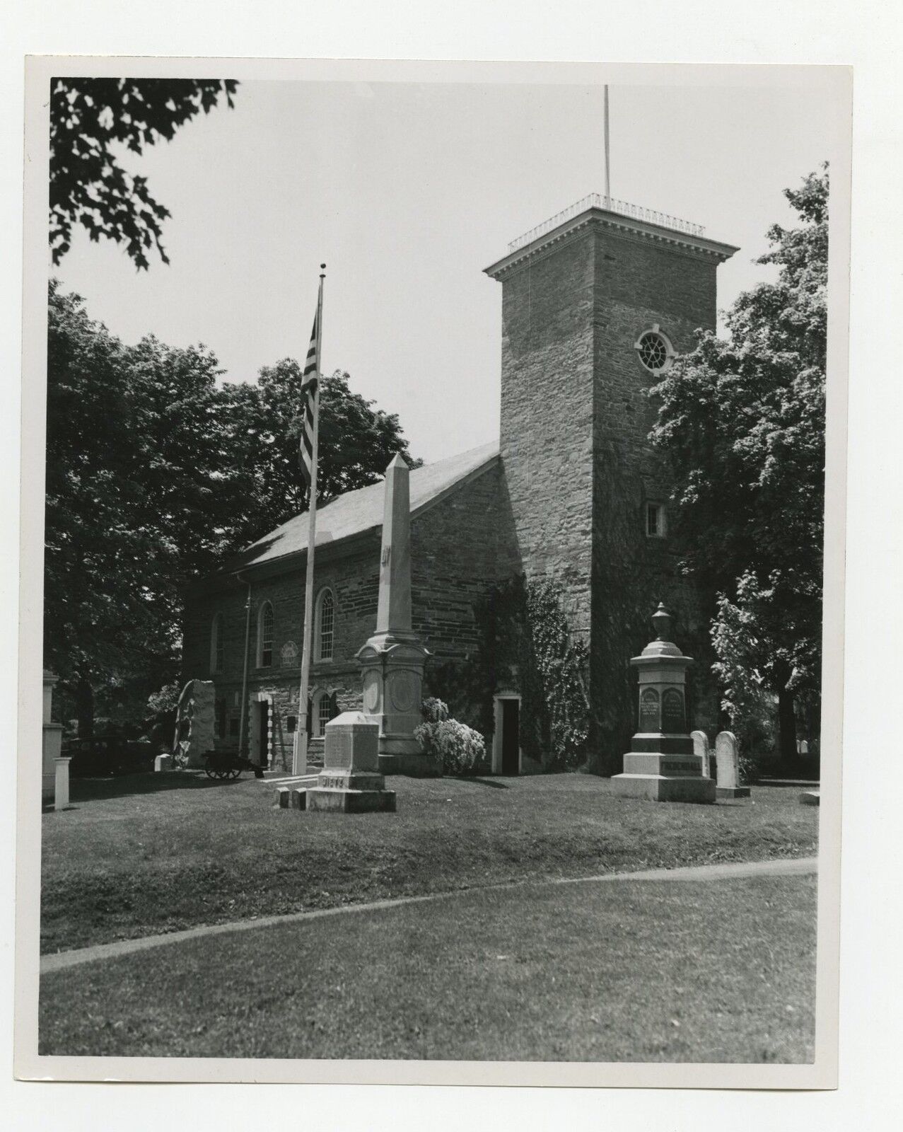 New York History - Vintage 8x10 Publication Photo Poster paintinggraph - Schoharie Fort