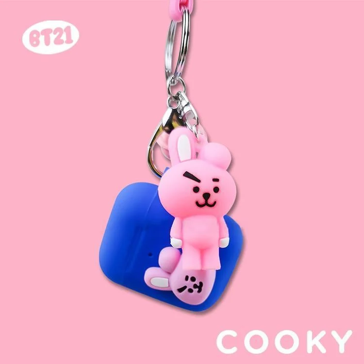 BT21 X Keychain AirPod Case