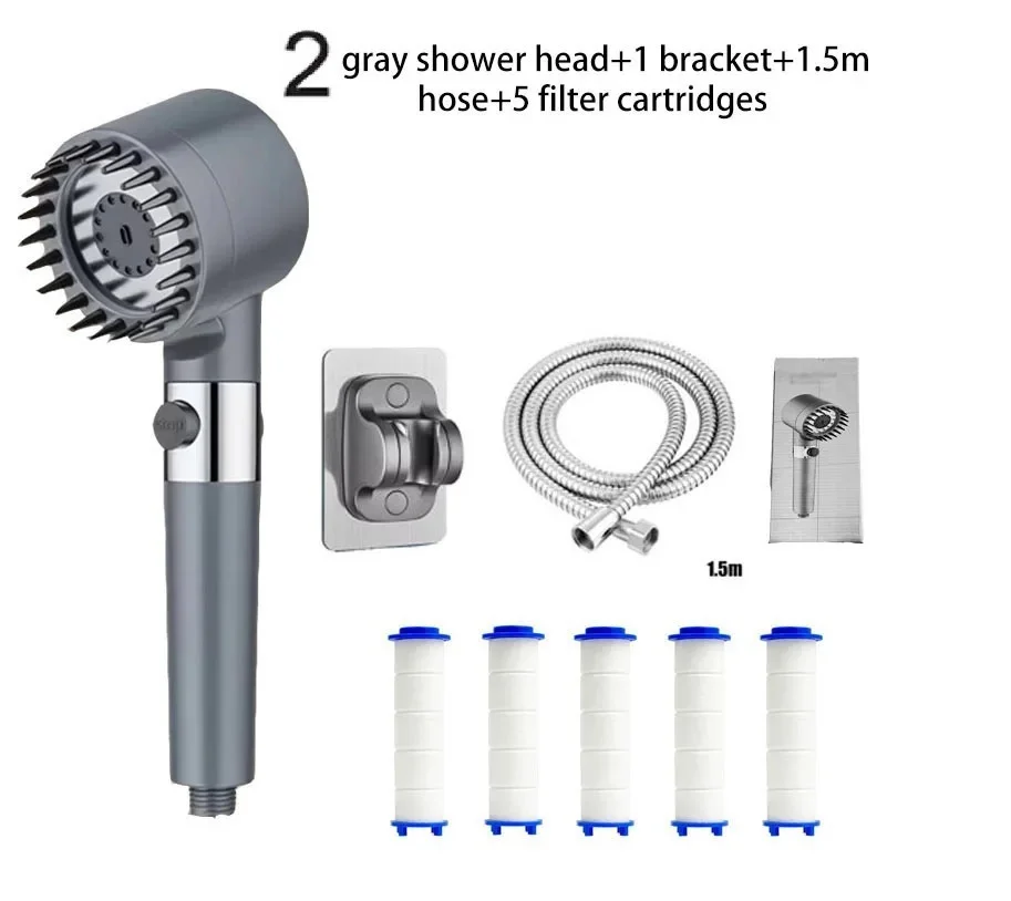 THE FILTERED SHOWERHEAD