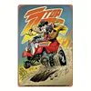 2PCS rat fink - Ensemble de panneaux en m&eacute;tal(20*30cm/30*40cm)