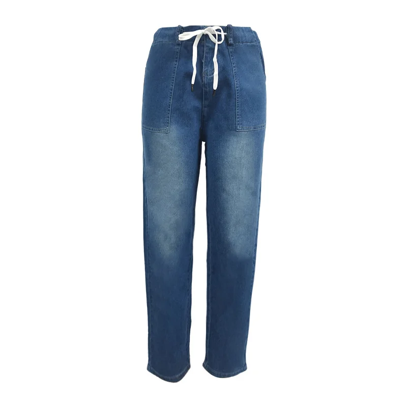 Women's Jeans Straight Long Denim Jeans