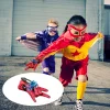 Spider-Man Silk Spinning Electric Launcher Rechargeable Automatic Spinneret Black Technology Toy