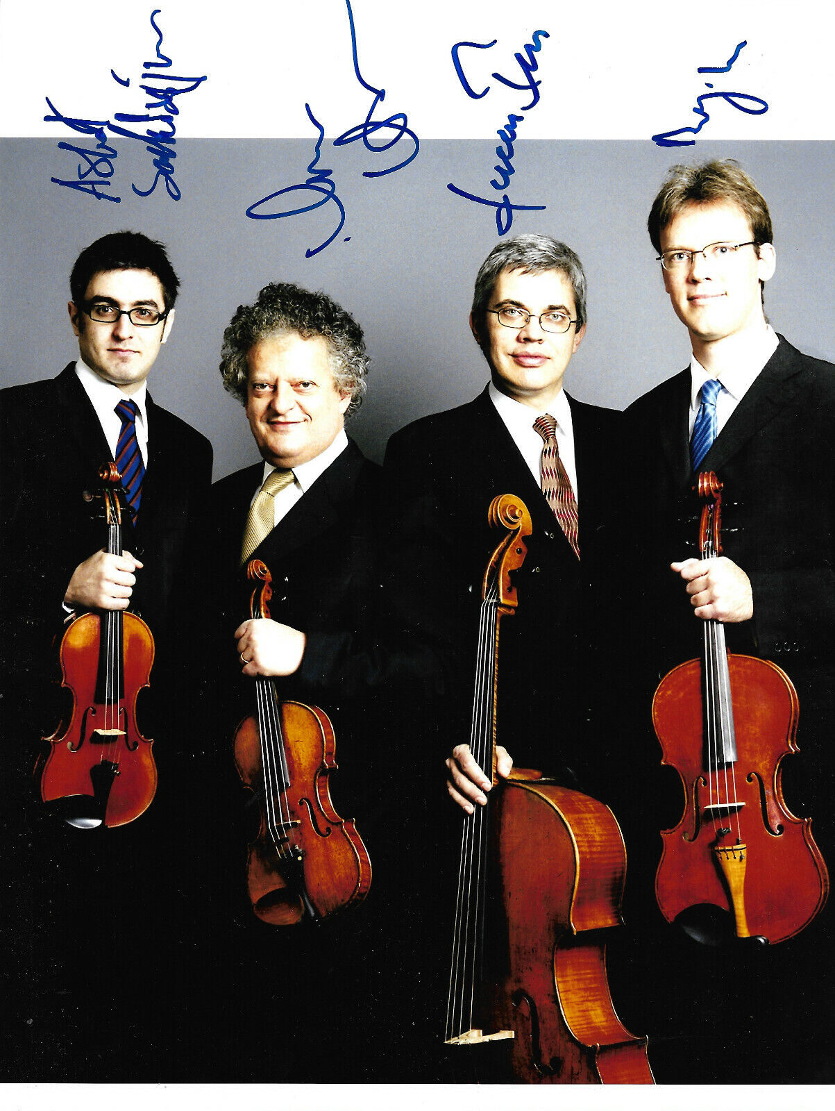 Arditti Quartet signed 8x11 inch Photo Poster painting autograph