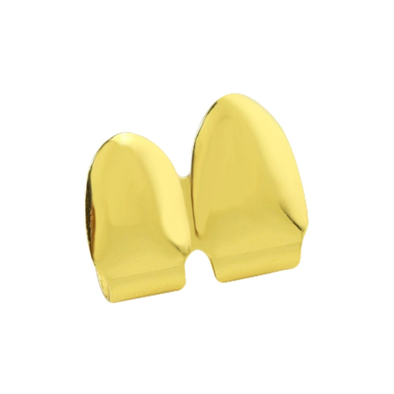 Hip-Hop Solid Color Copper Unisex Tooth Socket Punk Rings