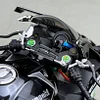 【Genuine】1:6 H2R motorcycle model with engine startup, throttle control, and exhaust spray simulation, ideal gift for men