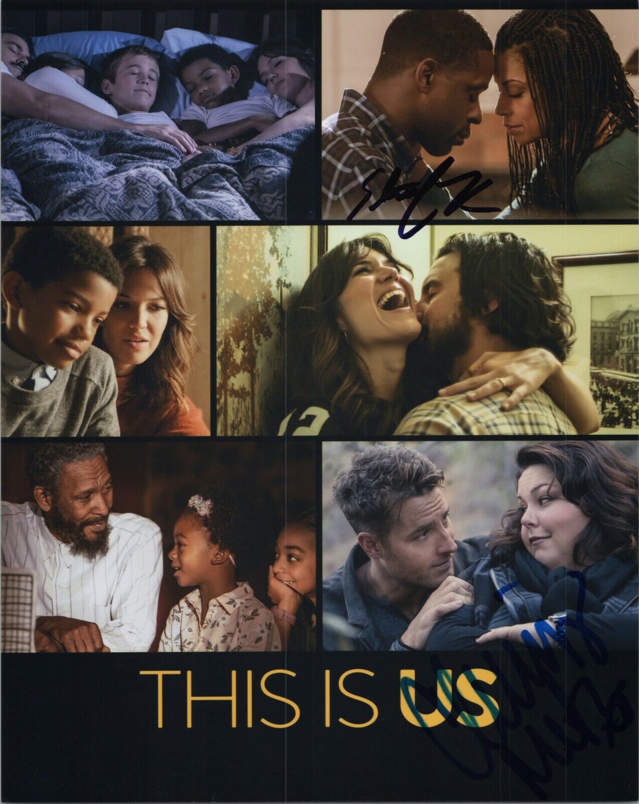 STERLING K. BROWN & CHRISSY METZ Authentic Hand-Signed THIS IS US