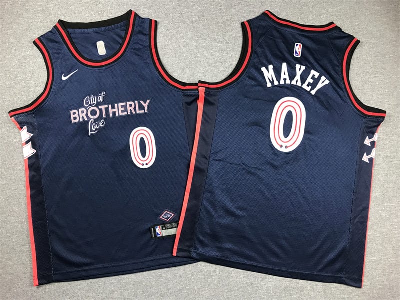 KID 24 76ers #0 Dark Blue City Edition mysite