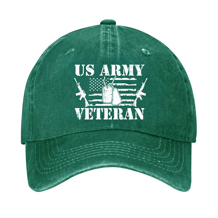 US Army Veteran, American Flag Hat