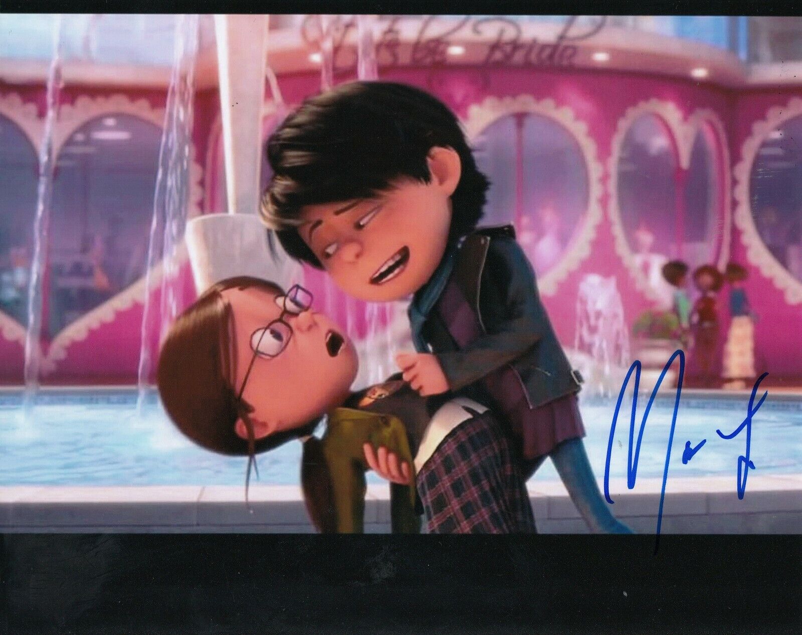 MOISES ARIAS signed (DESPICABLE ME 2) Movie 8X10 Photo Poster painting *ANTONIO* W/COA #5