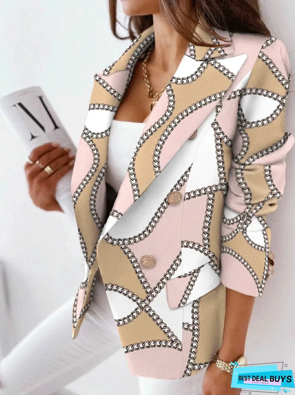 Regular Fit Casual Outerwear