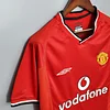 2000-2002 Retro Manchester United Home Football Shirt 1:1 Thai Quality