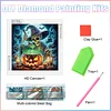 Diamond Painting - Partial Special Shaped Drill - Halloween Skeleton(Canvas|30*30cm)