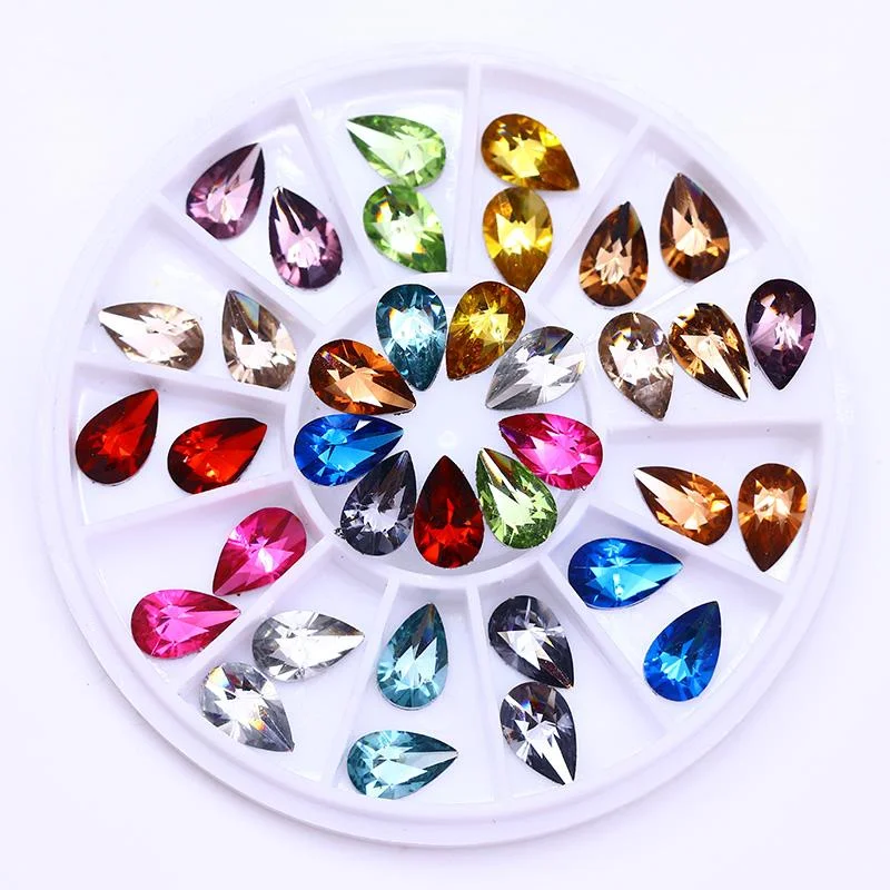 Mixed Color Chameleon Nail Rhinestone Glitter Small Irregular Beads For  Nail Art 3D Decoration Stone In Wheel DIY Tips-Nail Inspo
