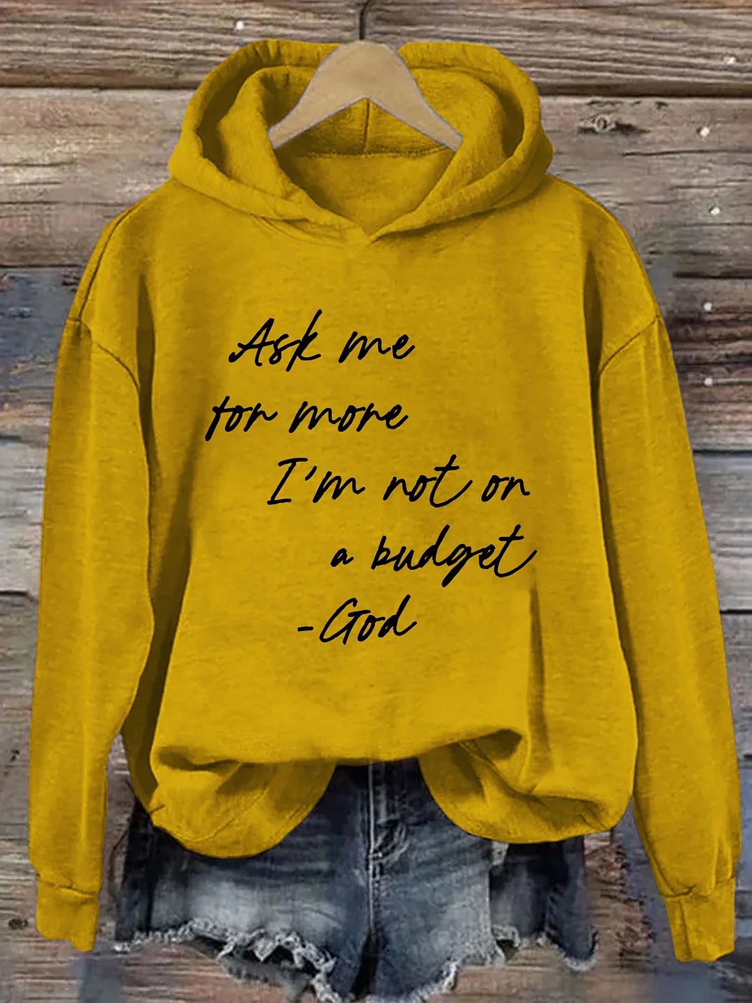 Ask Me For More I'm Not On A Budget Hoodie
