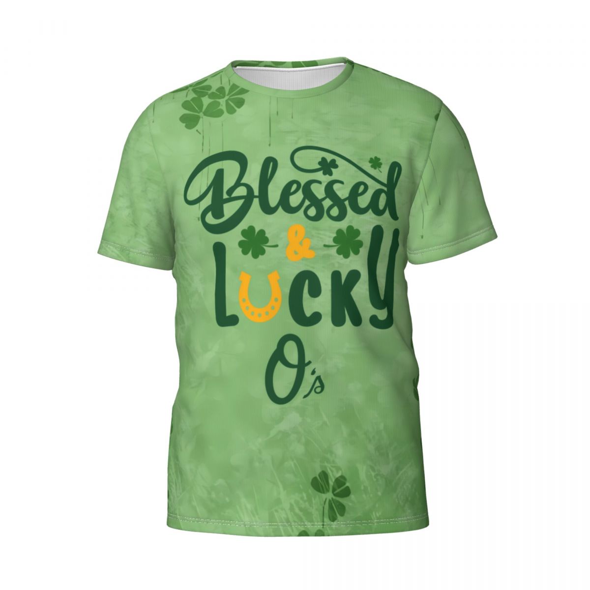 Baltimore Orioles St Patrick's Day Blessed And Lucky Men's T-Shirt