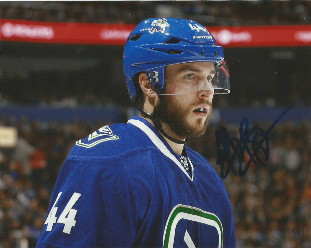 Vancouver Canucks Matt Bartkowski Signed Autographed 8x10 Photo Poster painting COA