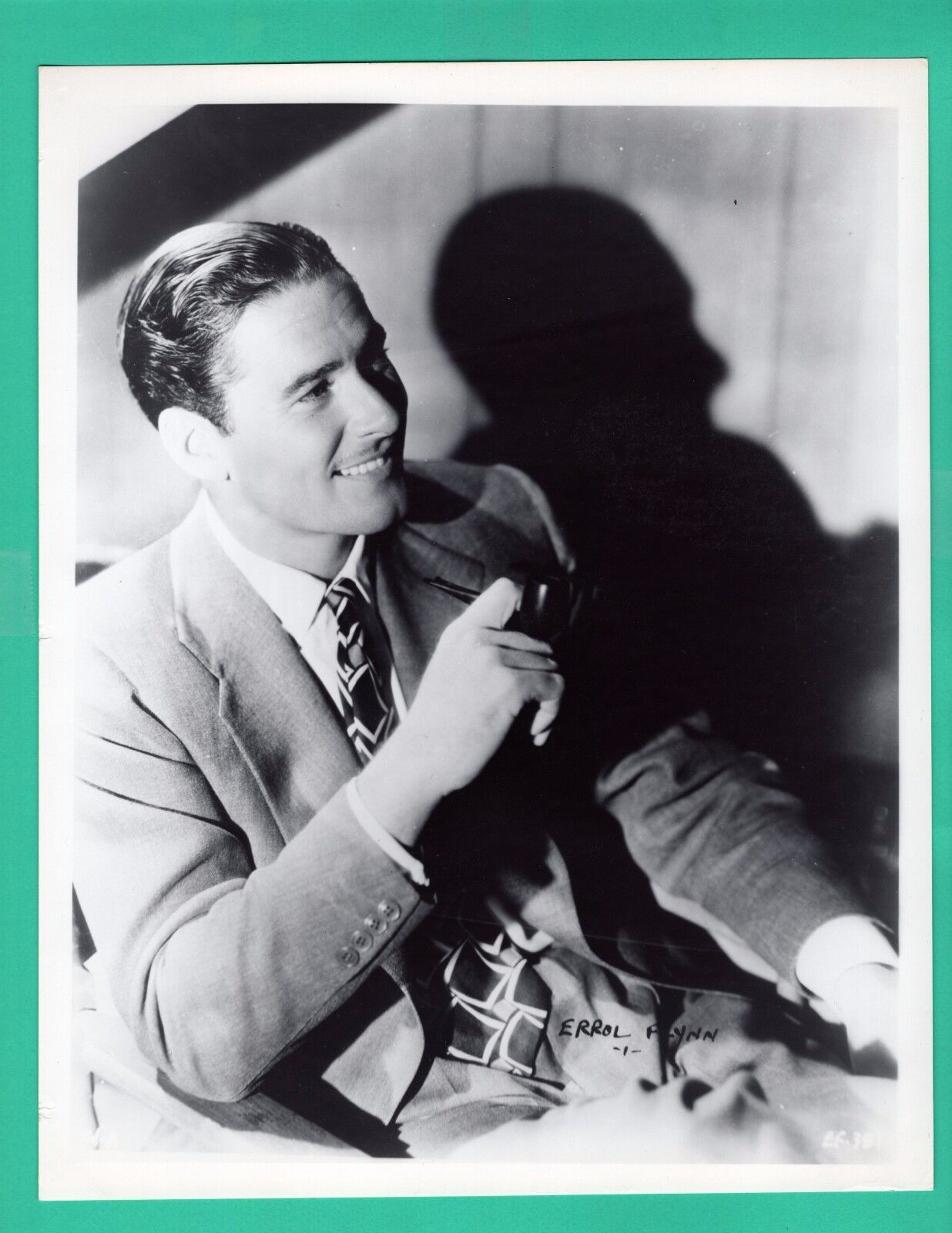 ERROL FLYNN Actor Movie Star Vintage Photo Poster painting 8x10