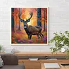 Deer-Full Round Diamond Painting 40*40CM