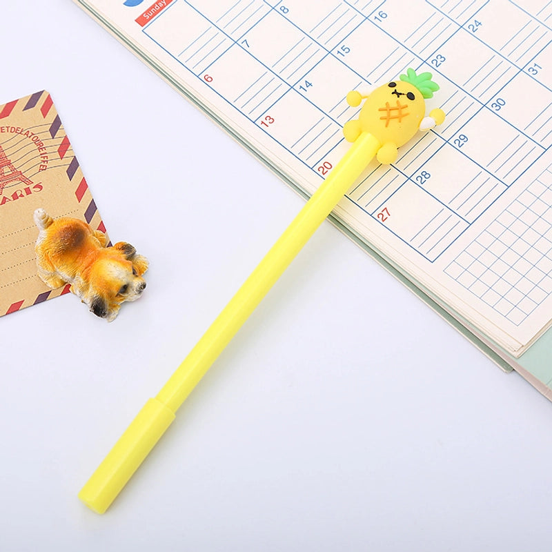 Cute Cartoon Fruit Gel Pen Water-based Paint Pen Creative Stationery