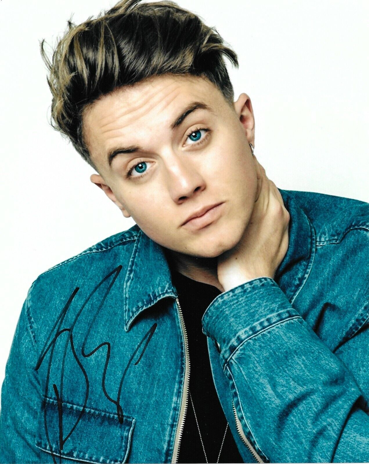 Roman Kemp autograph signed Photo Poster painting