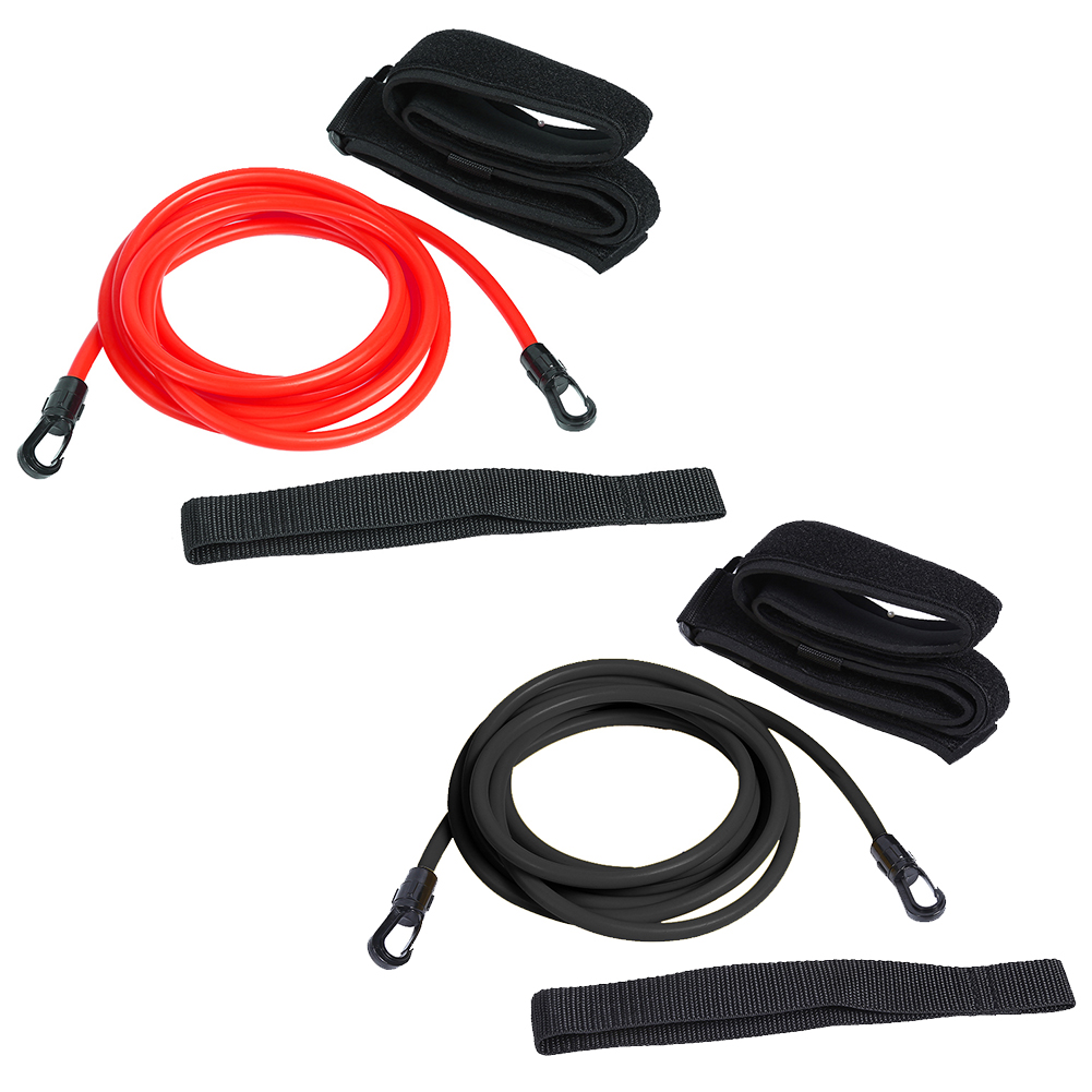 

Swimming Training Resistance Belt Adjustable Elastic Rope, Red, 501 Original