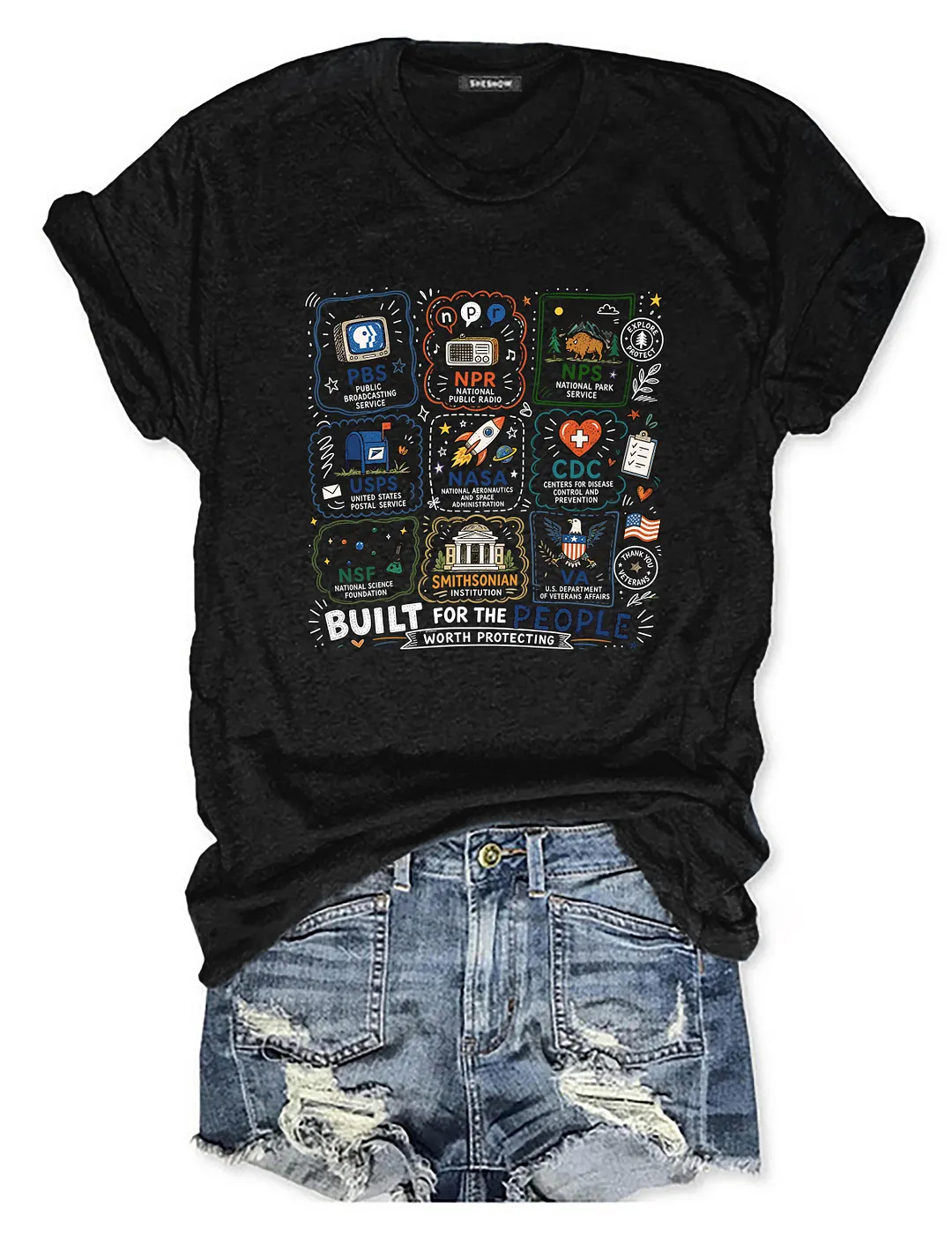 Built For The People T-shirt