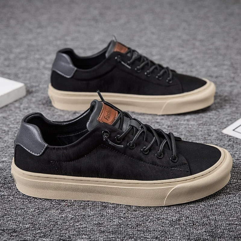 Nine o'clock New Arrivals Casual Shoes For Men Non-Leather Comfortable Breathable Flats Sneaker Green Slip Resistant Footwear