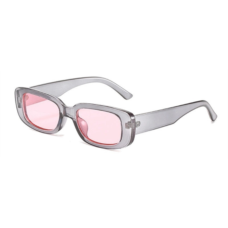 Minimalist Color Block Pc Oval Frame Patchwork Full Frame Women’s Sunglasses