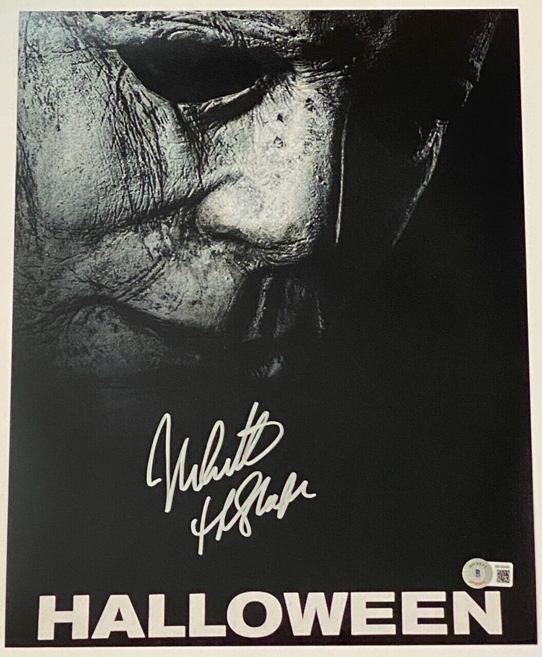 Nick Castle Signed Autographed 11x14 Photo Poster painting Halloween Michael Myers Beckett COA