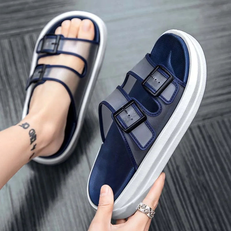 Letclo™ New Trend Platform Men's Sandals letclo Letclo