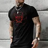 Rose Personality Short-sleeved T-shirt by Inlyline