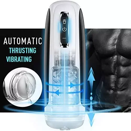 10-Pattern Telescoping Rotating Automatic Male Masturbator