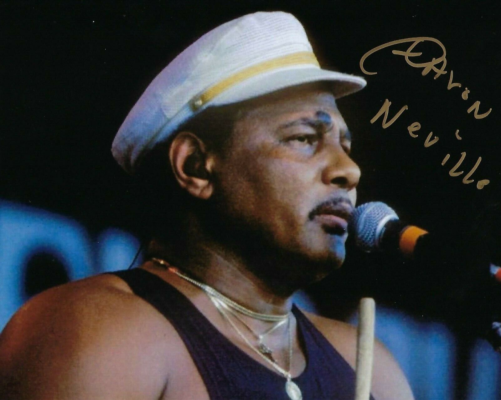 GFA The Neville Brothers * AARON NEVILLE * Signed 8x10 Photo Poster painting A4 COA