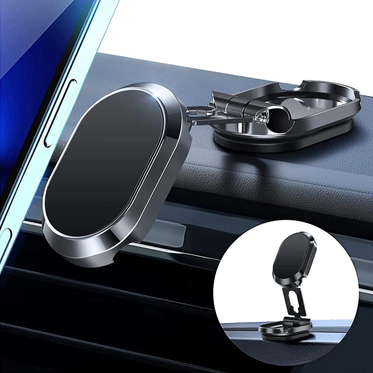 🔥Alloy Folding Magnetic Car Phone Holder