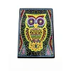 A5 5D Notebook DIY Part Special Shape Rhinestone Diary Book | Owl