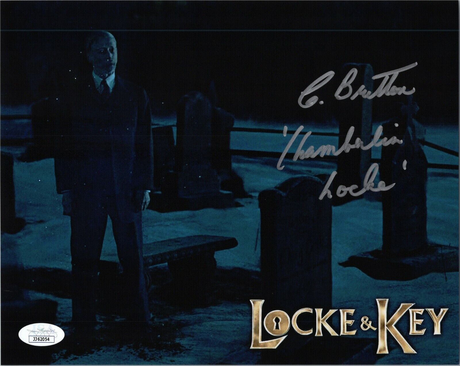 CHRIS BRITTON Authentic Hand-Signed LOCKE & KEY CHAMBERLIN