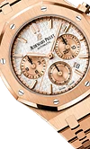 Rose Gold 904L Steel Silver Dial - Watch - 38mm