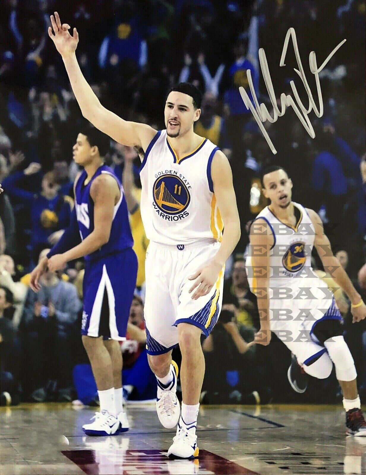 Klay Thompson Warriors signed autographed 8x10 Photo Poster painting Reprint