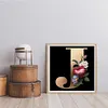 uk.everydayedeals (Limited Stock)Diamond Painting - Full Square - Letter Flower